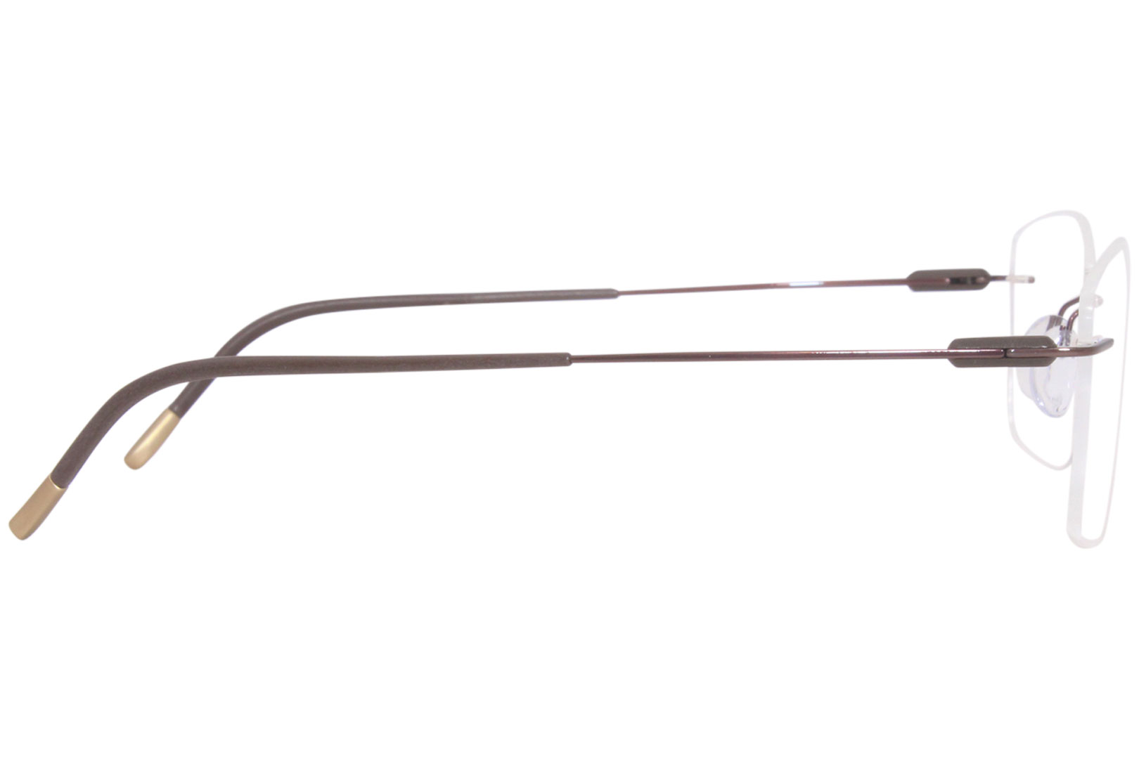 Silhouette Purist Chassis 5561 6040 Eyeglasses Harmonius Brown 17-140 ...