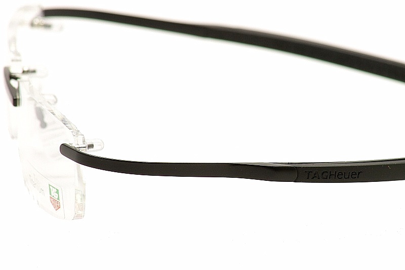 Tag Heuer Eyeglasses 0341 Rimless Optical Frames EyeSpecs