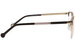 Carolina Herrera VHE138K Eyeglasses Women's Half Rim Cat Eye Optical Frame