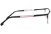 Carrera 8832 Titanium Eyeglasses Men's Semi Rim Rectangle Shape