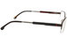 Carrera 8836 Eyeglasses Men's Half Rim Rectangular Optical Frame