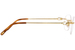 Cartier Core Range CT0050O Eyeglasses Rimless Rectangle Shape