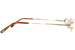 Cartier Core-Range CT0092O Eyeglasses Rimless Rectangle Shape