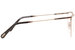 Chopard VCHD13S Eyeglasses Women's Semi Rim Cat Eye Optical Frame