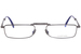 Chopard VCHD86 Folding Eyeglasses Men's Full Rim Rectangle Shape