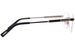 Chopard VCHG07 Eyeglasses Rimless Square Shape