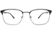 Eddie Bauer EB32056 Eyeglasses Men's Full Rim Square Shape w/Clip On