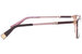 Furla VFU494 Eyeglasses Frame Women's Full Rim Rectangular