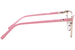 Hello Kitty HK380-3 Eyeglasses Youth Kids Girl's Full Rim Cat Eye