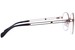 Line Art Duo XL2167 Titanium Eyeglasses Women's Semi Rim Round Shape