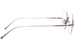 Matsuda M3105 Eyeglasses Men's Rimless Round Optical Frame