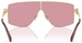 Miu Miu MU 51ZS Sunglasses Women's Shield