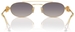 Miu Miu MU 54ZS Sunglasses Women's Oval Shape