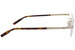 Mont Blanc MB0023O Eyeglasses Men's Rimless Rectangular Optical Frame