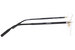 Mont Blanc MB0222O Eyeglasses Men's Rimless Rectangle Shape