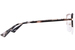 Nicole Miller La Boca Eyeglasses Women's Full Rim Cat Eye