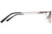 Perry Ellis PE439 Eyeglasses Men's Semi Rim Rectangular Optical Frame