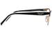 Prada PR-65YV Eyeglasses Women's Full Rim Square Shape