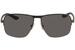 Puma Men's Pro Light 2 PU0120S PU/0120/S Sport Square Polarized Sunglasses