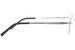 Pure Airlock Valor 204 Eyeglasses Rimless Rectangle Shape