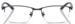 Ray Ban RX6501D Eyeglasses Men's Full Rim Rectangle Shape