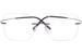 Silhouette Eyeglasses TMA Titan Minimal Art The-Icon Chassis 5541 Rimless