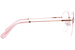 Swarovski SK1004 Eyeglasses Women's Semi Rim Oval Shape