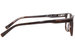 Tumi VTU013 Eyeglasses Men's Full Rim Square Optical Frame