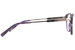 Vera Wang Taffeta Eyeglasses Women's Full Rim Oval Optical Frame