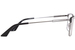 Versace 1276 Eyeglasses Men's Full Rim Rectangle Shape