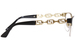 Versace VE1270 Eyeglasses Women's Semi Rim Optical Frame