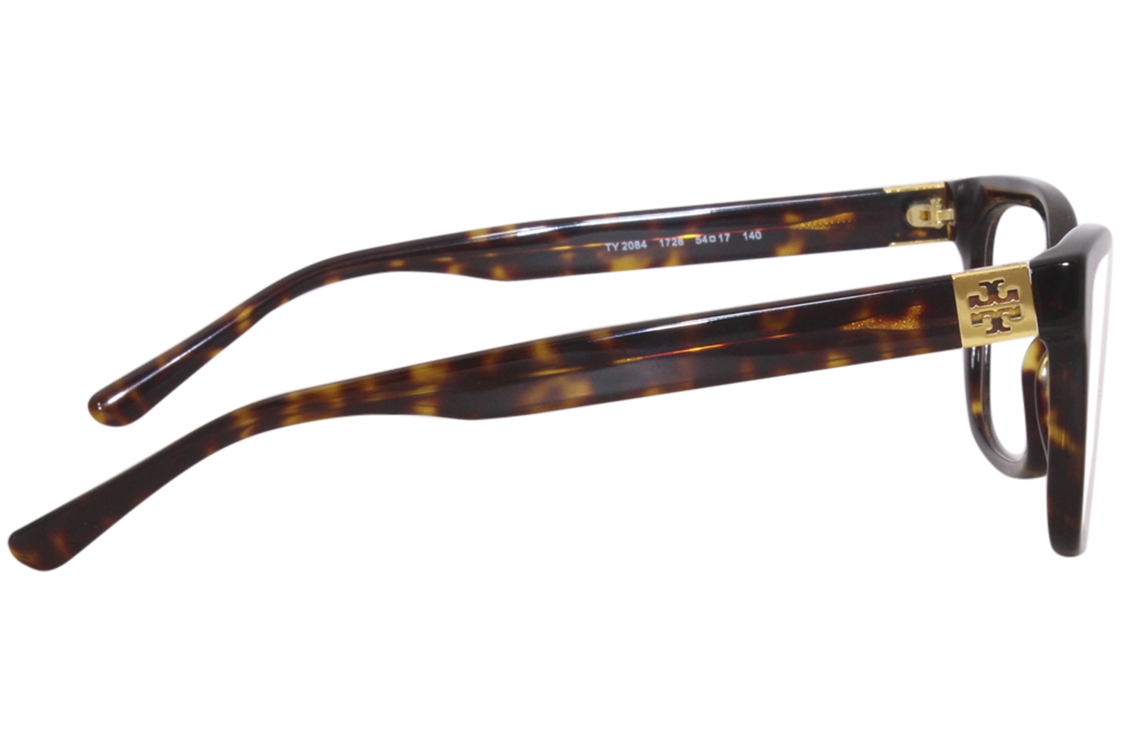 Tory Burch TY2084 1728 Eyeglasses Women's Dark Tortoise Full Rim 54-17 ...