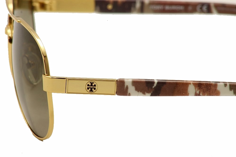 Tory Burch TY6010 TY-6010 362/13 Gold Tear Drop Sunglasses 