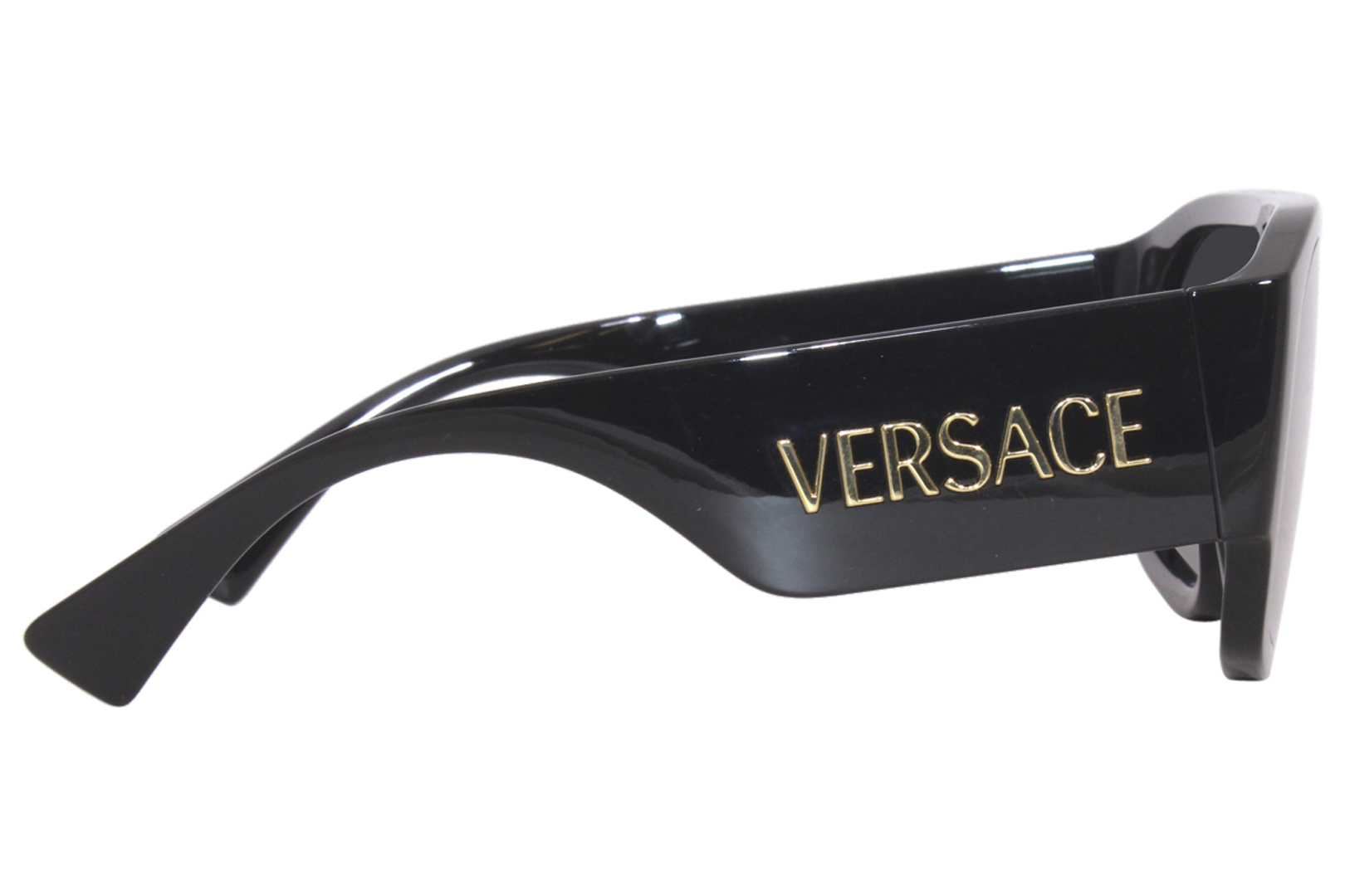 Versace 4439 Gb187 Sunglasses Blackdark Grey Shield 133 33 145 