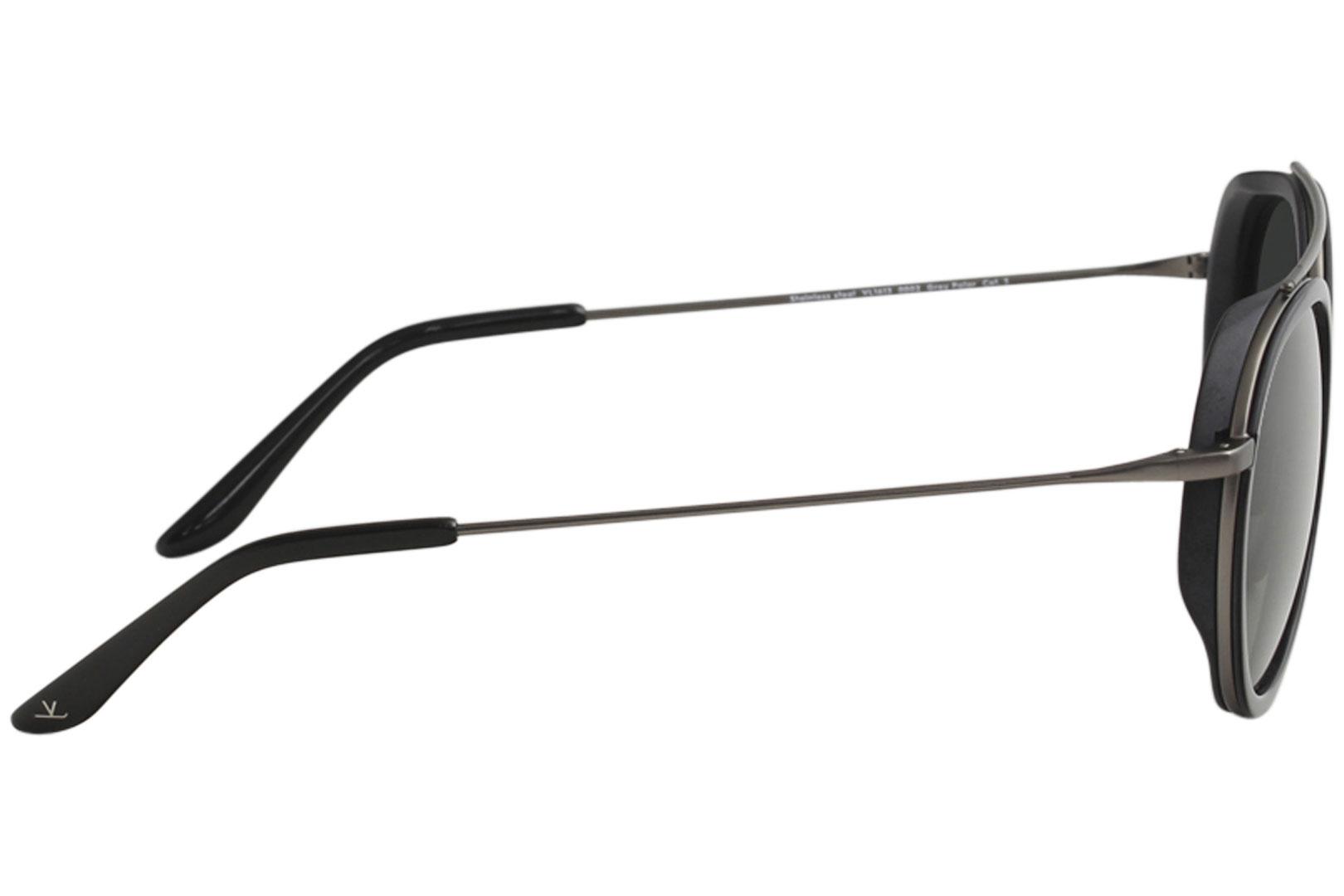 Vuarnet Sklynx VL1613 0013 Silver Black 52-21-145mm | EyeSpecs.com