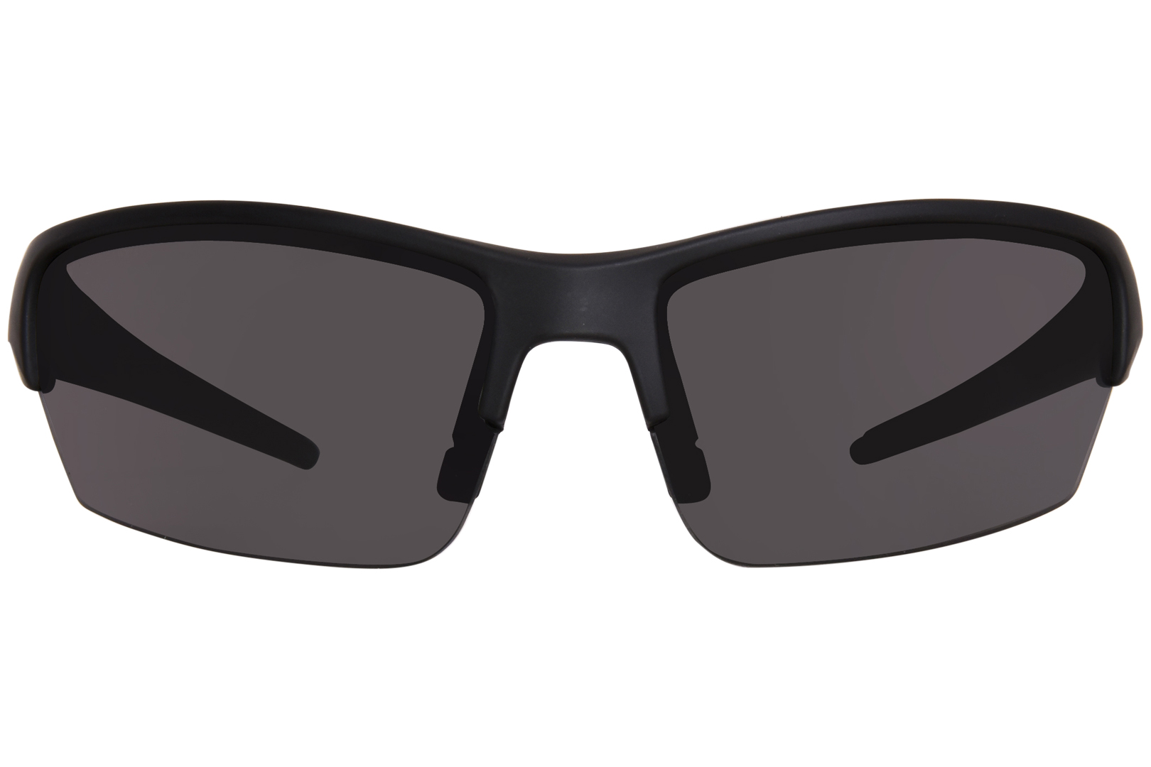 Wiley-X Saint CHSAI08 Sunglasses Matte Black/Smoke Grey Wrap Around 68mm  w/Strap