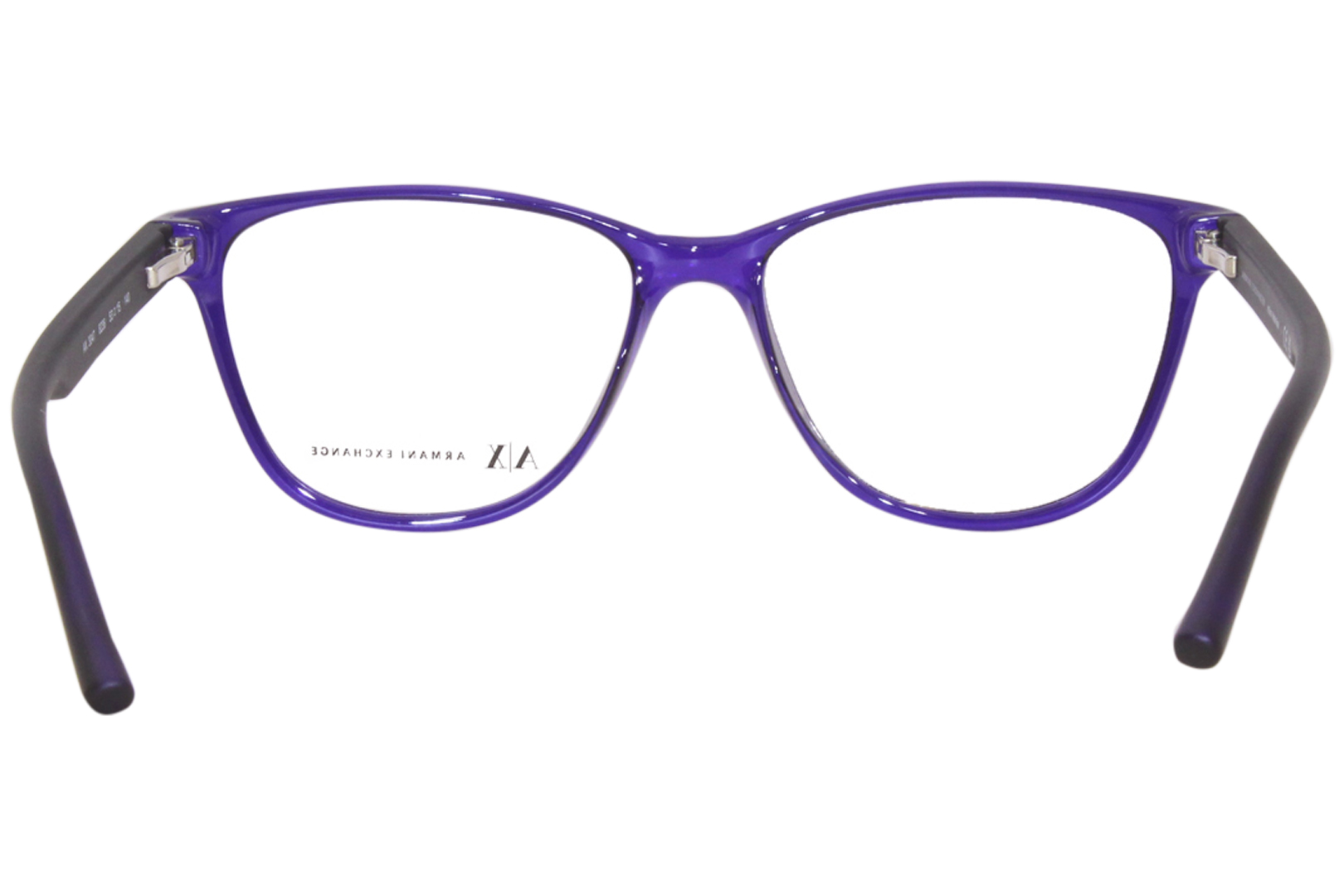 Armani Exchange Eyeglasses Frame Women's AX3047 8236 Shiny Violet 53-15-140  