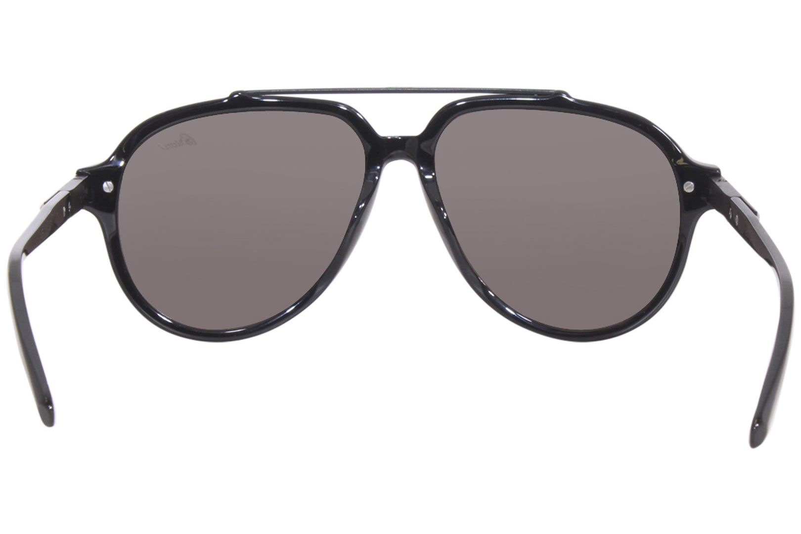 Brioni BR0096S 001 Sunglasses Titanium Men's Black/Grey Pilot 57-14-145 ...