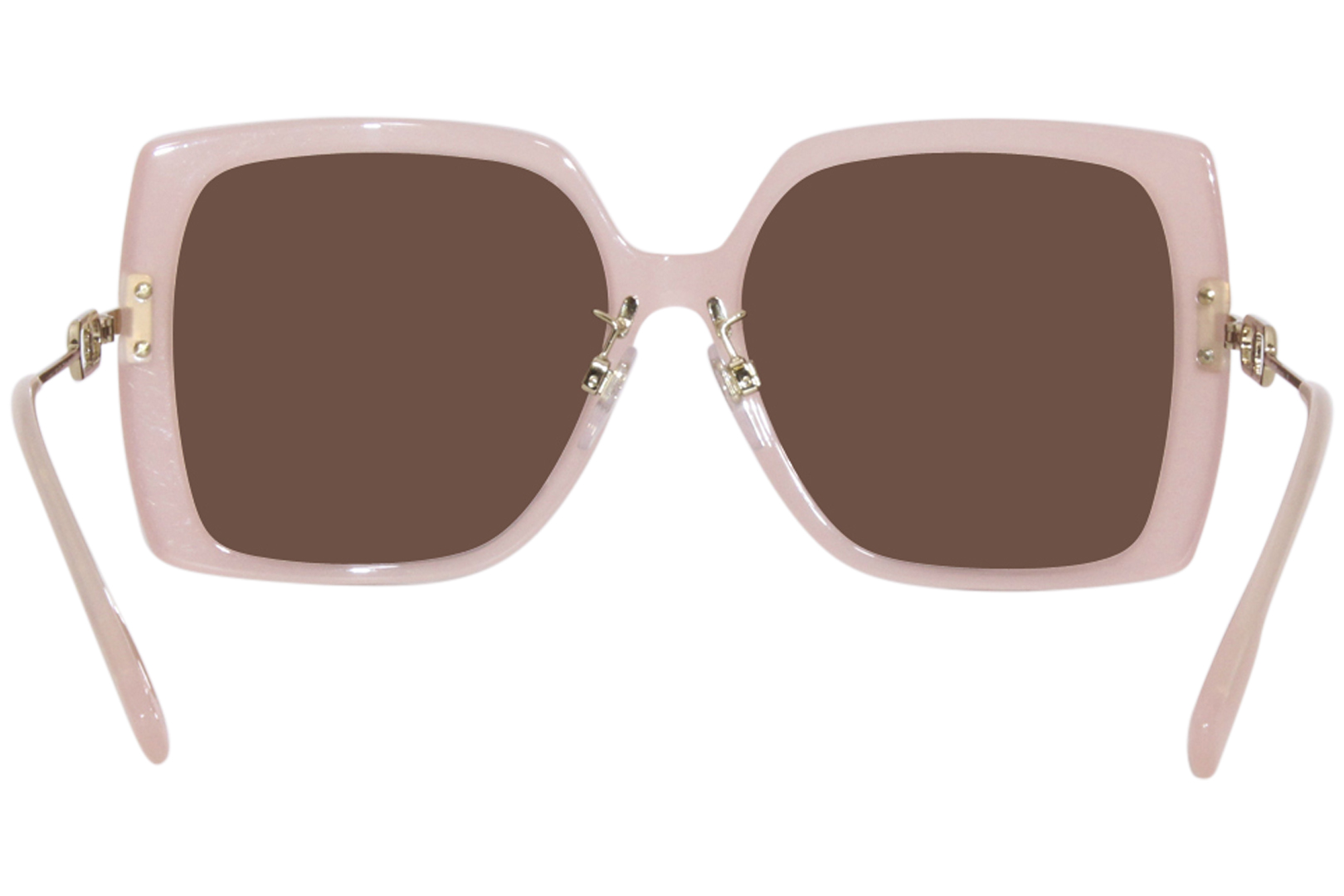 Burberry Luna B-4332-F 3874/73 Sunglasses Women's Pink/Brown Square Shape  57mm 