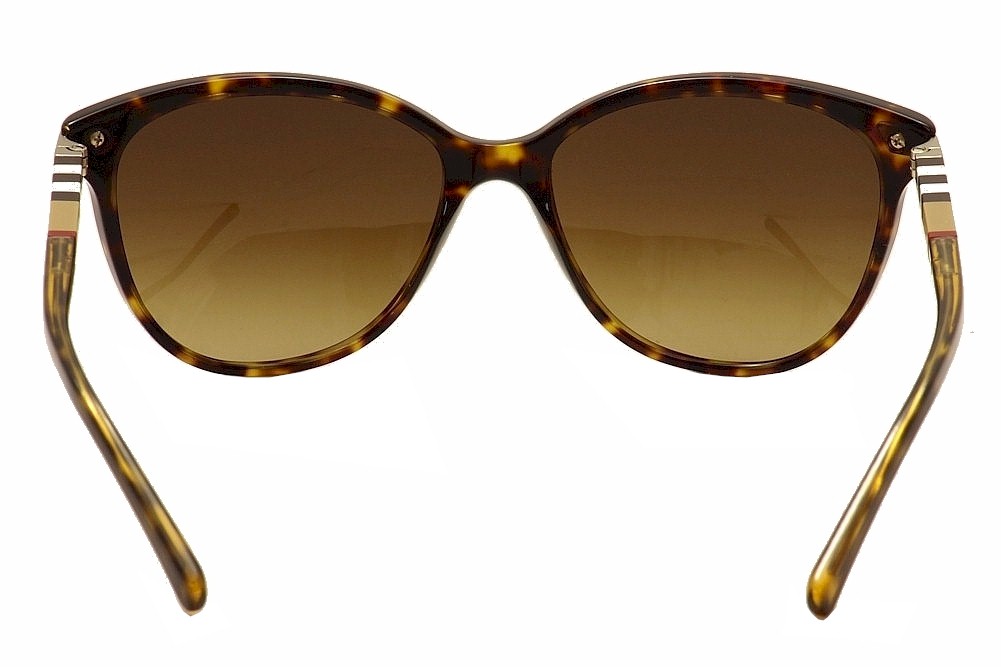 Burberry Sunglasses Women's 4216F 3002/13 Dark Havana-Gold/Brown ...