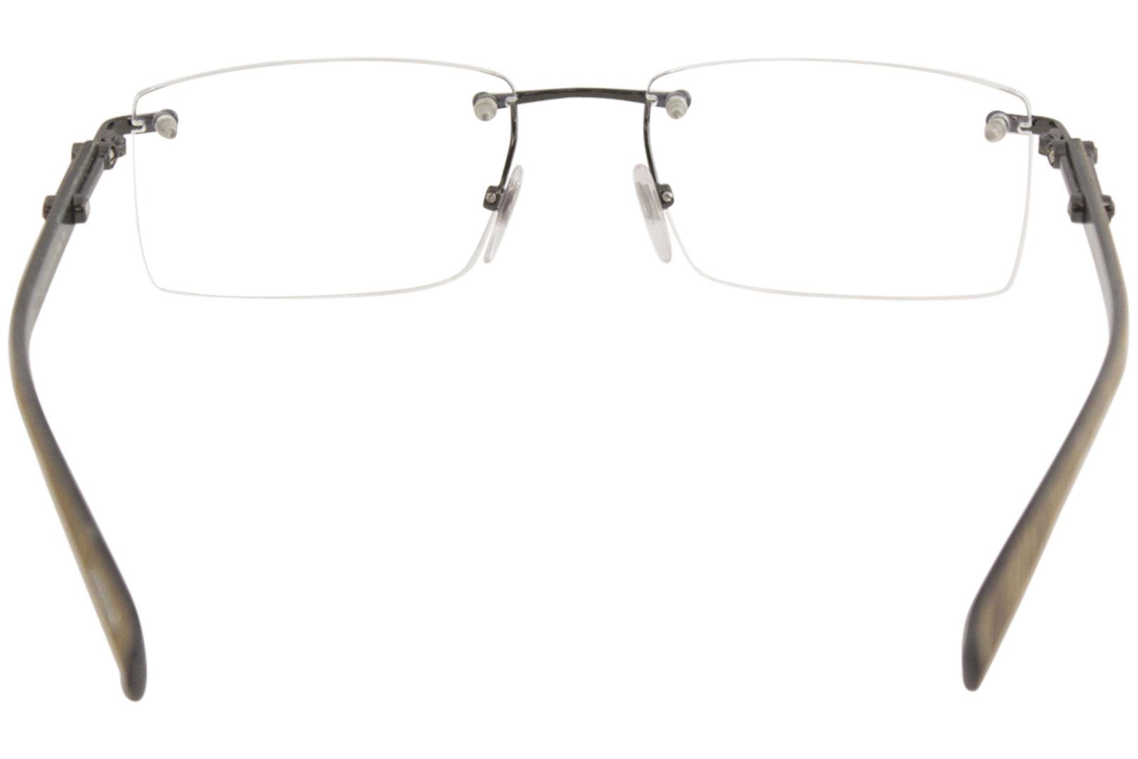 Chopard Men s Eyeglasses VCHB55 VCHB 55 Rimless Optical Frame