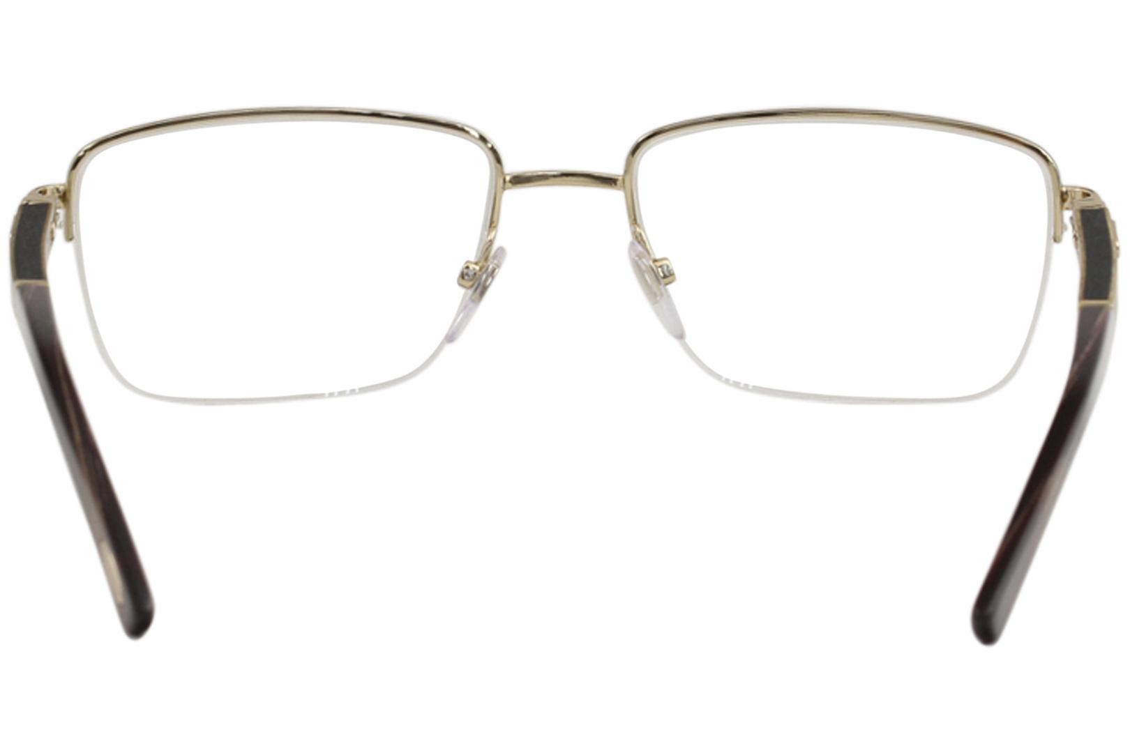 Chopard Eyeglasses VCHB75V VCHB 75 V 568L Gunmetal Wood Optical