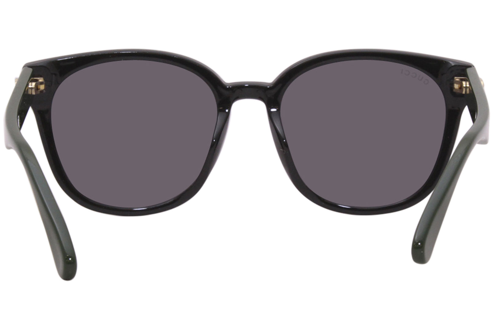 Gucci Sunglasses Women's GG0855SK 001 Black-Green/Grey Lenses 56mm ...
