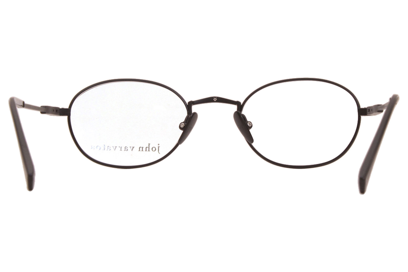 John Varvatos V185 Eyeglasses Men's Full Rim Round Optical Frame ...