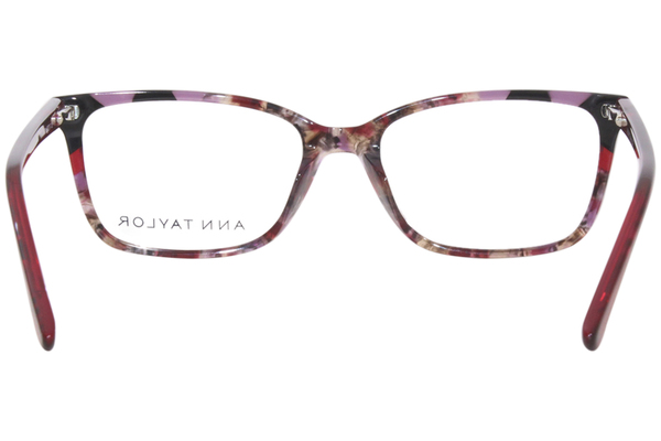 Ann Taylor At346 C03 Eyeglasses Womens Burgundy Tortoise Full Rim 53 17 135 3406