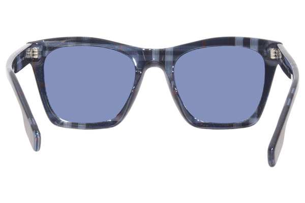 Burberry Cooper BE4348 394780 Sunglasses Men's Navy Check/Dark Blue  52-21-145 