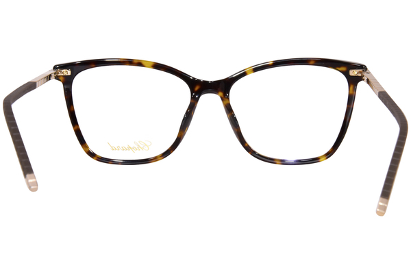 Chopard VCH349M 04BL Eyeglasses Women s Dark Havana Full Rim Cat