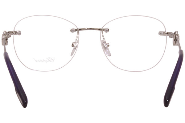 Chopard Eyeglasses Women s VCHC35S 0579 23KT Silver Purple