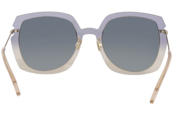  Dior Square Sunglasses Attitude 1 YQL1I Gray-Beige
