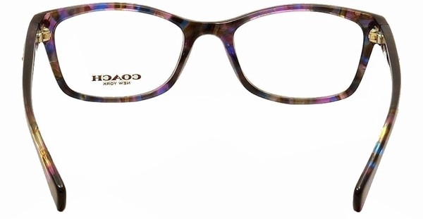 Coach Women's outlet Purple Confetti 49mm Eyeglasses!